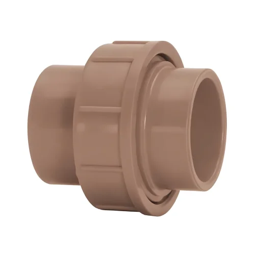 União Soldável em PVC Marrom 75 mm Amanco